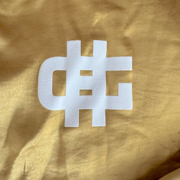 The Golden Hour Podcast 3XL Gold Bomber Jacket - LIMITED EDITION - Picture 4 of 12